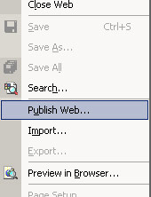 Publish Web