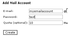 Add Mail Account