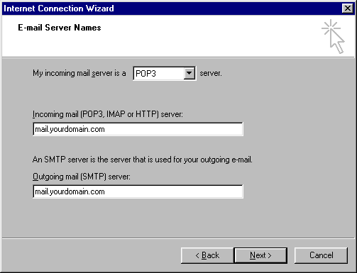 Email Server Names